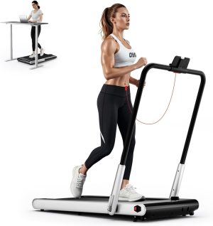 Our Take on the GYMAX Treadmill: Compact Power for Home & Office