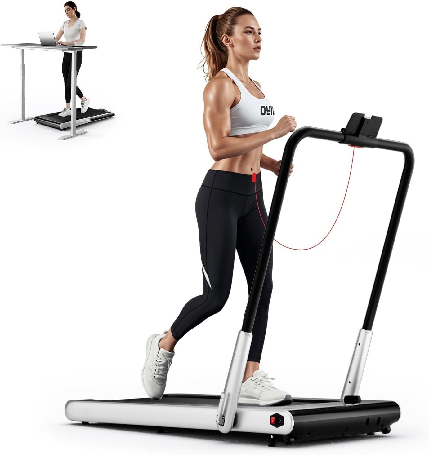 Our Take on the GYMAX Treadmill: Compact Power for Home & Office