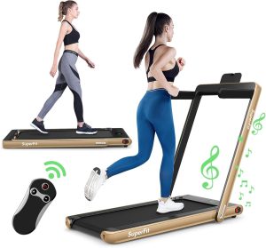 Our Honest Take on the GYMAX Foldable Treadmill for Small Spaces