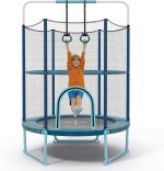 Why We Love the GYMAX 5FT Toddler Trampoline for Our Kids’ Fun
