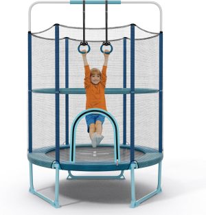 Why We Love the GYMAX 5FT Toddler Trampoline for Our Kids’ Fun