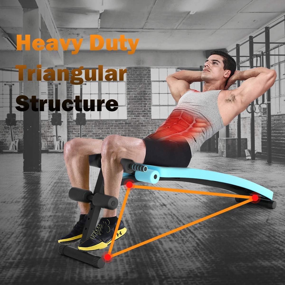 Our Take on the GYMAX Sit-Up Bench: Stability Meets Versatility