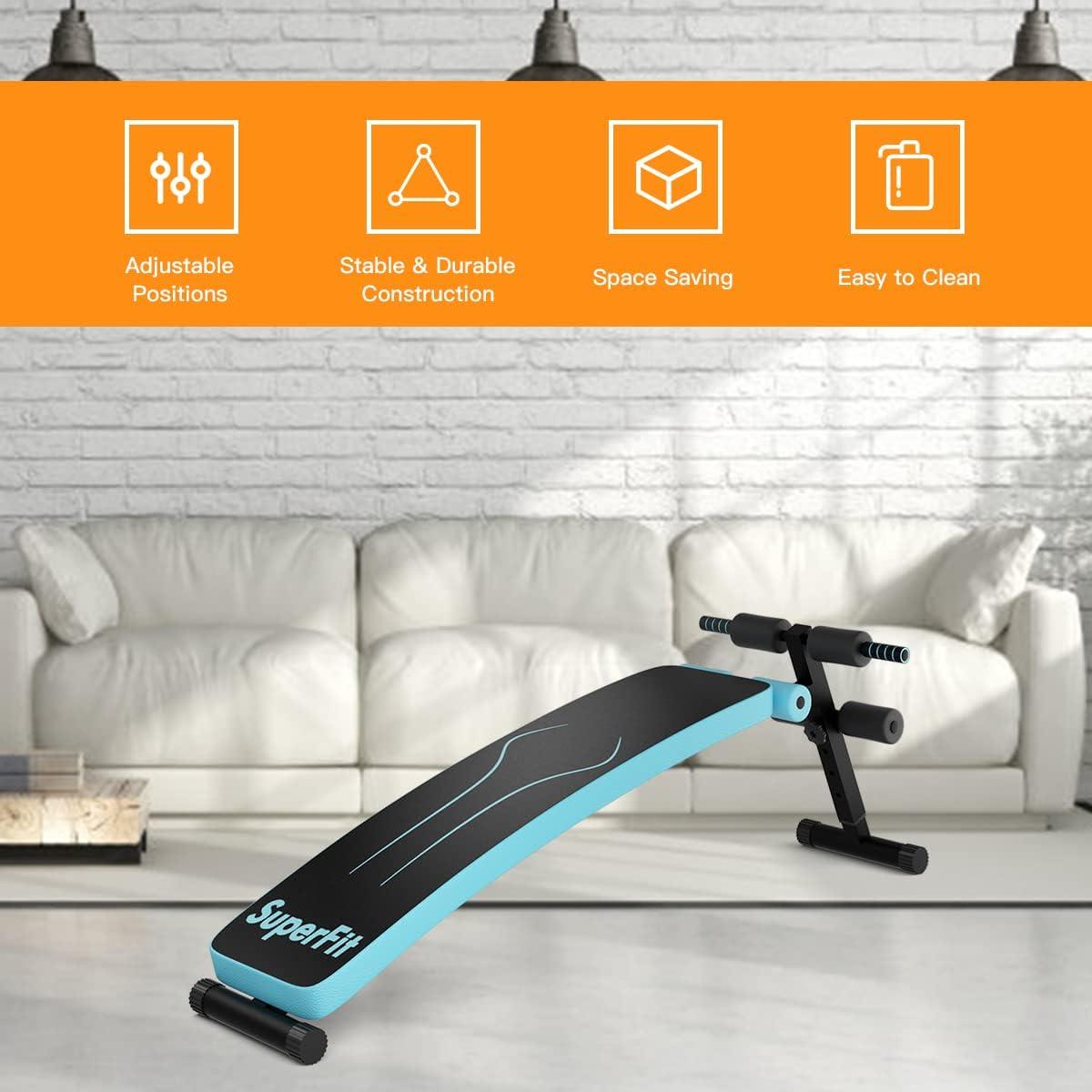 Our Take on the GYMAX Sit-Up Bench: Stability Meets Versatility