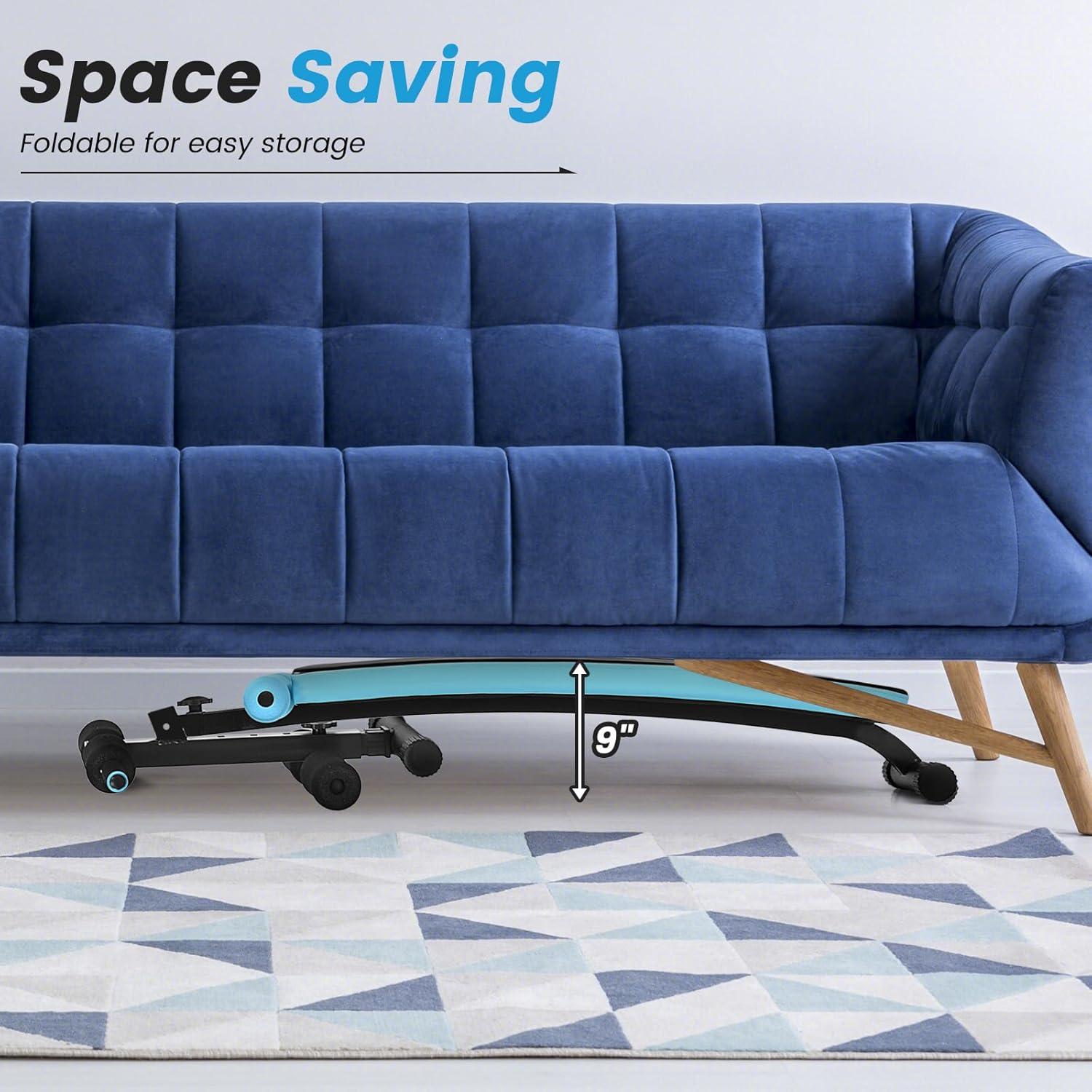 Our Take on the GYMAX Sit-Up Bench: Stability Meets Versatility