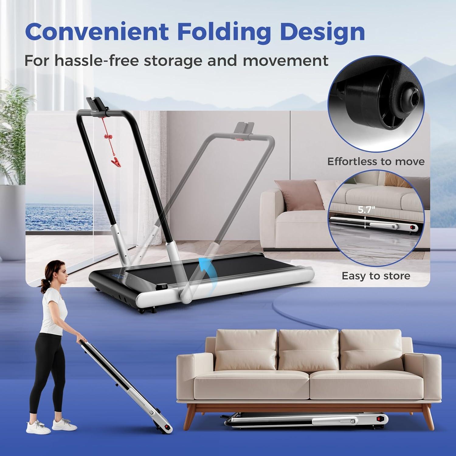 Our Take on the GYMAX Treadmill: Compact Power for Home & Office