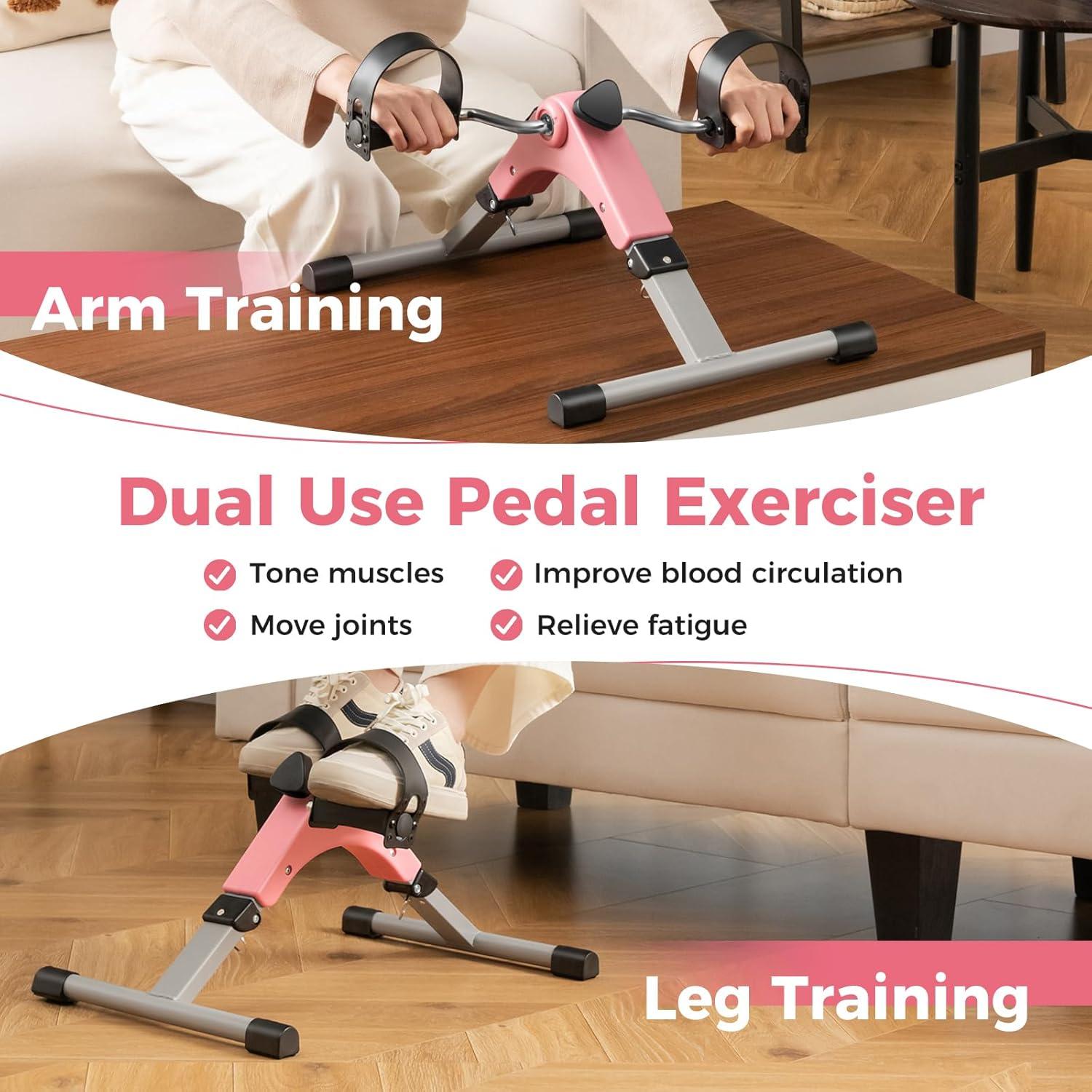 our Experience with the GYMAX Under Desk bike: Compact Fitness On-the-Go