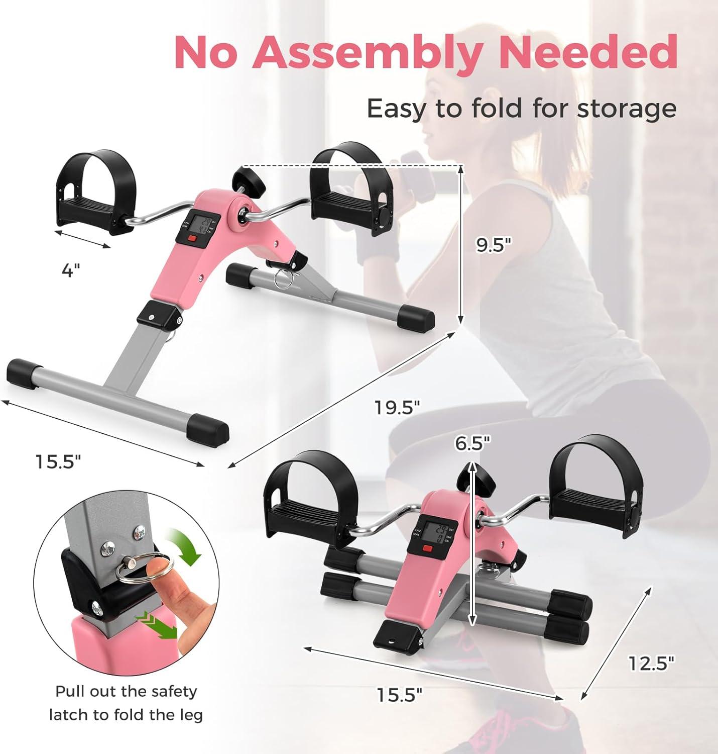 Our Experience with the GYMAX Under Desk bike: compact Fitness On-the-Go