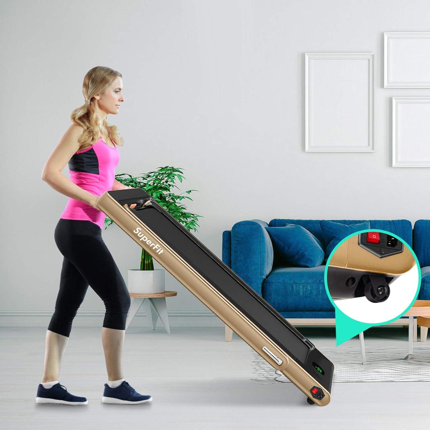 Our Honest Take on the GYMAX Foldable Treadmill for Small spaces