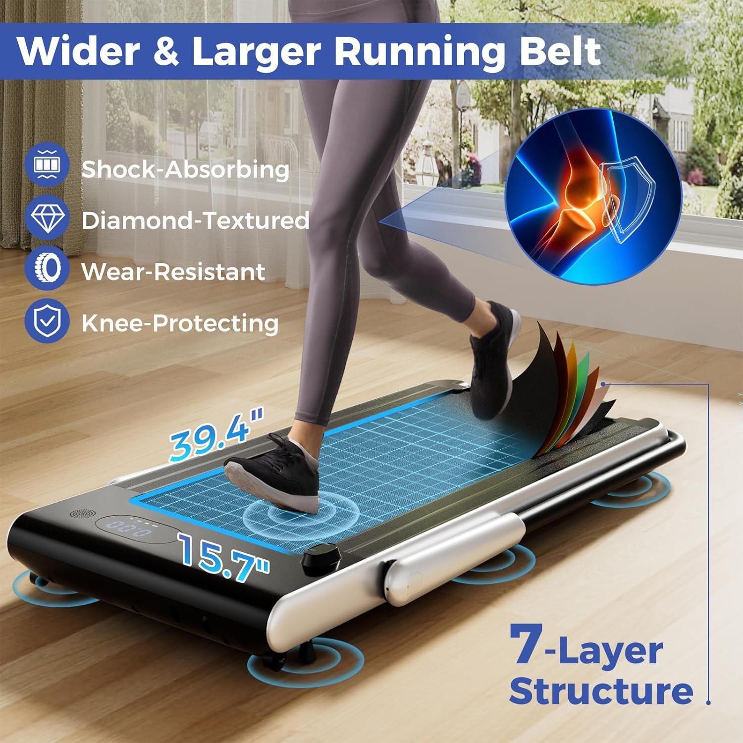 Our Take on the GYMAX Treadmill: compact Power for Home & Office