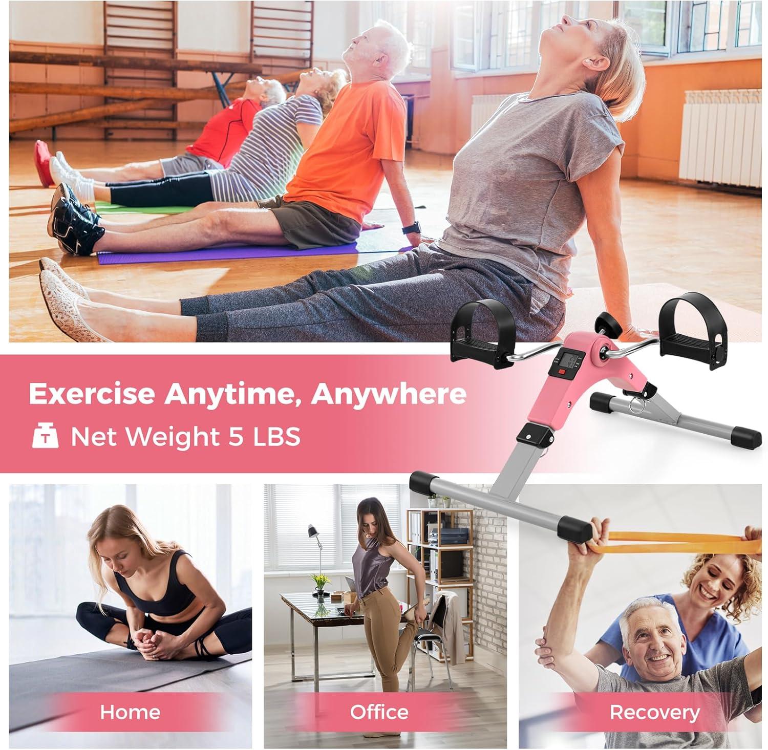 Our Experience with the GYMAX Under Desk bike: Compact Fitness On-the-Go