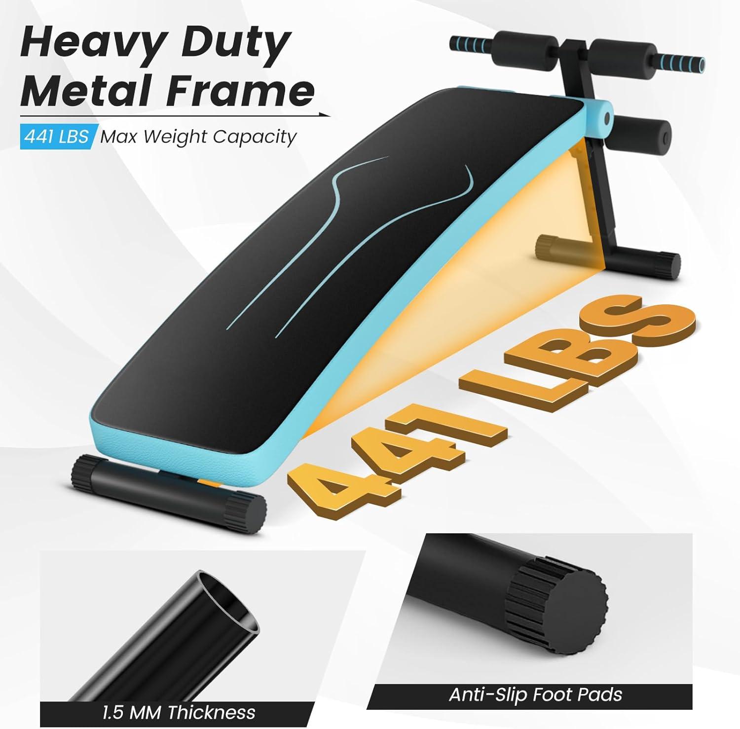 our Take on the GYMAX Sit-Up Bench: stability Meets Versatility