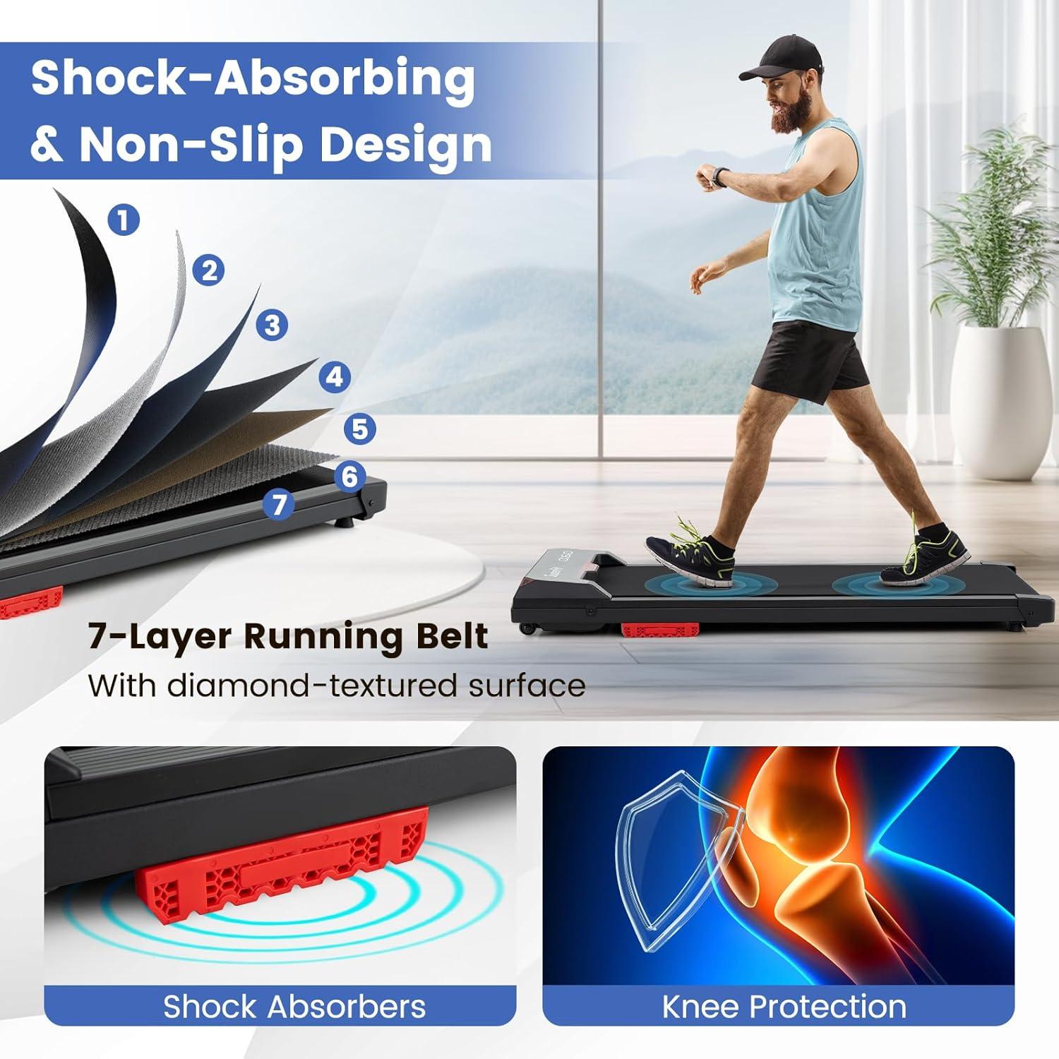 Why We Love the GYMAX 3-in-1 Under Desk Treadmill